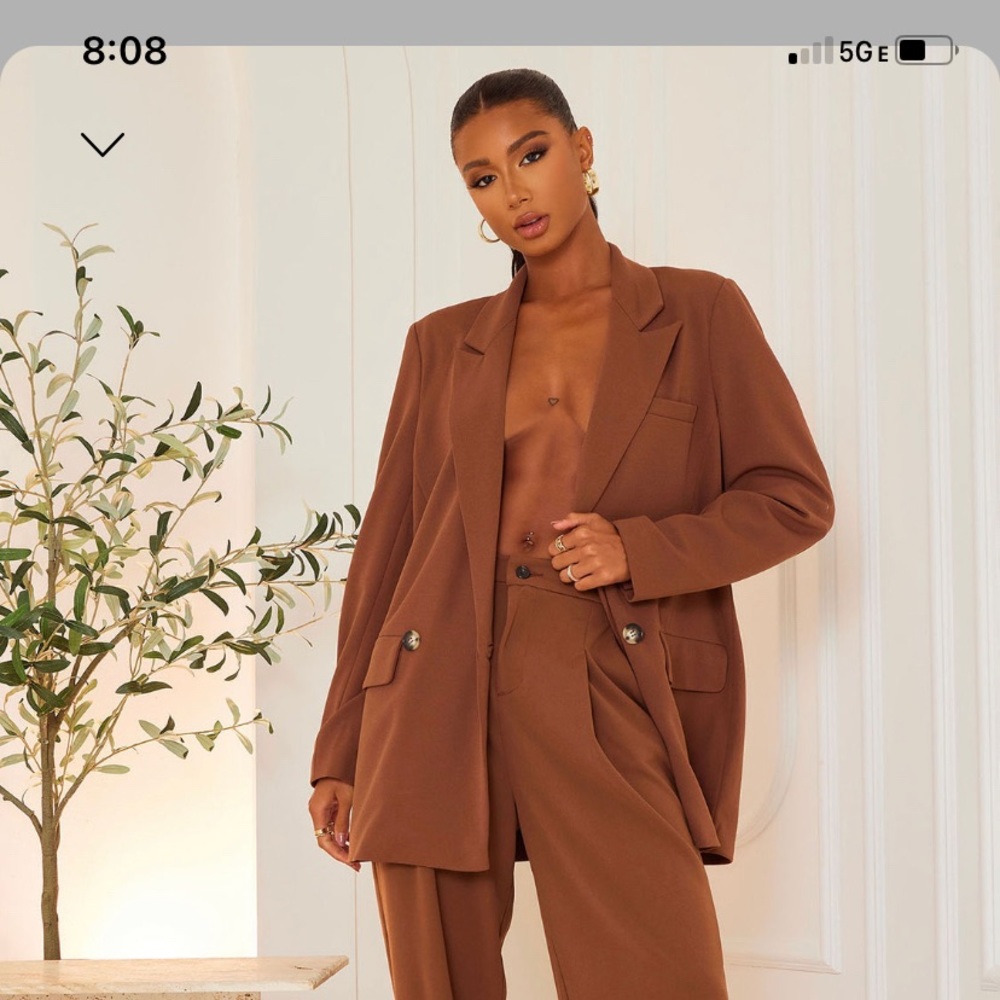 Fashion nova Hailey pants and blazer
